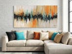 Monika Spiewak - Abstract - Oil Painting Stretched On The, Antiek en Kunst, Kunst | Schilderijen | Modern