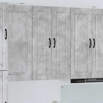 vidaXL Wandkast PORTO Beton Grijs 30 x 31 x 100 cm Bewerkt, Verzenden, Nieuw