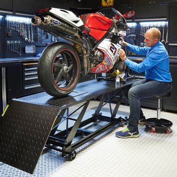 Datona Motorheftafel hydraulisch met poetskruk - Datona, Auto diversen, Autogereedschap, Ophalen of Verzenden, Nieuw