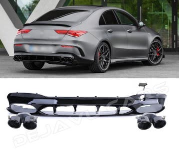 CLA45 AMG Look Diffuser voor Mercedes CLA-Klasse C118 / X118, Autos : Divers, Ophalen of Verzenden