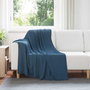 vidaXL Dekentjes 24 st Marineblauw 170 x 130 cm 8.06 kg, Verzenden