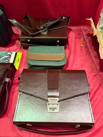 AKO 9x Nieuwe Vintage Cameratassen – Omnica, AKO & Diverse, Nieuw