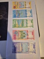 Curaçao and Saint Martin. - 10, 20, 50, 100 and 200 Gulden
