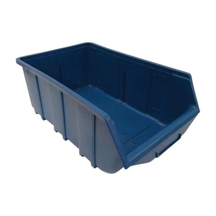 Magazijnbak 314x505x191 mm blauw kunststof nieuw, Articles professionnels, Aménagement de Bureau & Magasin | Entrepôt, Rayonnage & Stockage