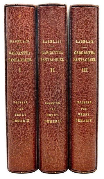François RABELAIS / Henry LEMARIÉ - Gargantua Pantagruel, Antiquités & Art