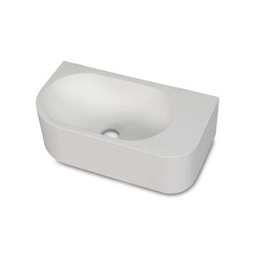 Fontein Luca Sanitair Wand 40x21.5x12 cm Solid Surface, Doe-het-zelf en Bouw, Ophalen of Verzenden, Nieuw, Overige typen
