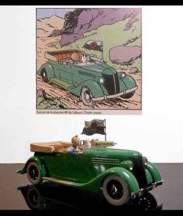 Tintin - Album : LOREILLE CASSEE - Cabriolet Ford V8, Boeken, Nieuw