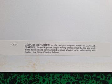 Orion Pictures Corp - (set of 4) Isabelle Adjani & Gérard, Nieuw