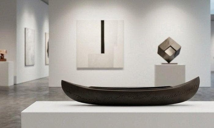 Susi Gomez (1965) - sculptuur, The world for an instant -, Antiek en Kunst, Antiek | Overige Antiek