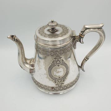 Lee & Wigfull - Theepot - Verzilverd - Antiek Klassiek, Antiek en Kunst