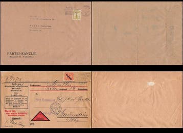Duitse Rijk 1920/1945 - Duitse Rijk Dienst op Brief EF en