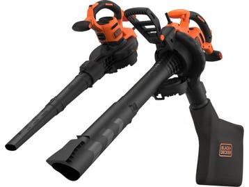 BLACK+DECKER BEBLV300SB-QS - Elektrische Bladblazer - 3000W, Verzenden, Nieuw, BLACK+DECKER