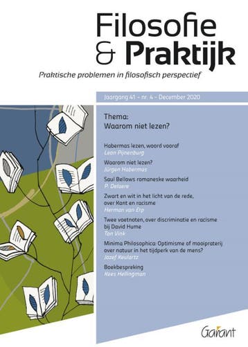 Waarom niet lezen? / Filosofie & praktijk / 41/4 2020, Verzenden, Ton Vink