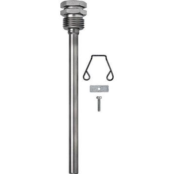 Kit doigt de gant en acier inoxydable 100 mm G 1/2 SW22, Verzenden