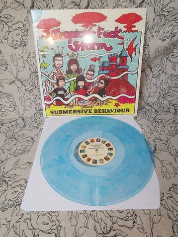 Tropical F..ck Storm - Submersive Behaviour - Clear+Blue LP, Nieuw in verpakking