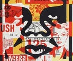 Shepard Fairey (OBEY) (1970) - Face collage
