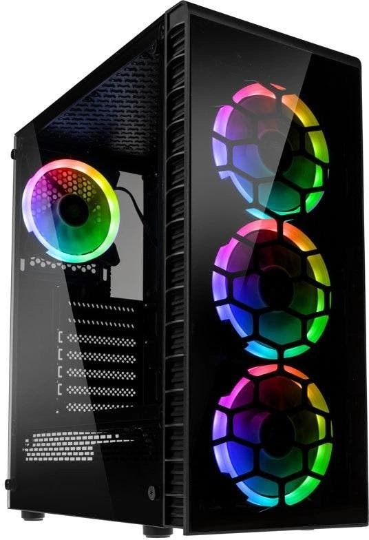 6-Core Allround Game PC - Ryzen 5 5500 - GeForce RTX 3050..., Computers en Software, Desktop Pc's, Nieuw, Ophalen of Verzenden