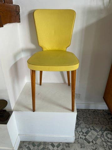 Baumann - Chaise de salle à manger (6) - Bois, skai - Lot de