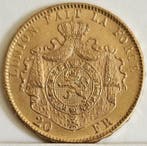België. Leopold II. 20 Francs 1876 (Zonder minimumprijs)