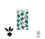 5x Cadeauzakjes  Klaver 7x13cm (Per 5 stuks, 7 x 13 cm), Ophalen of Verzenden, Nieuw, Cadeauzakje