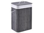 Veiling - Wasmand bamboe 72 ltr grijs