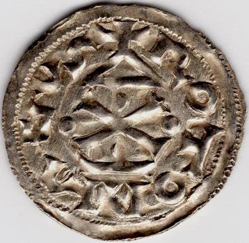 Duché de Normandie Richard I (942-996). Denier (Rouen) (Sans