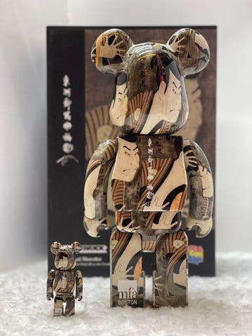 Medicom toy - BE@RBRICK 400% & 100% Kabuki Actor tani Oniji