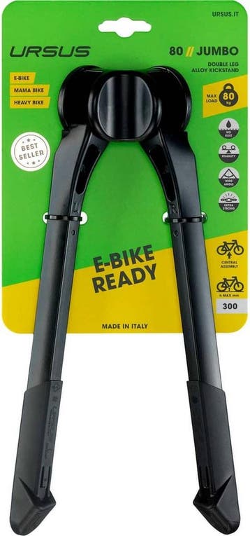 Ursus Dubbele fietsstandaard - mechanische innovatie - 300mm, Verzenden