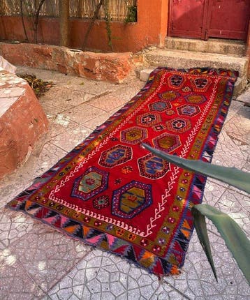 Kelim - 300 cm - 120 cm - arkla, Sivas, Turquie