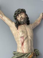 sculptuur, Cristo vivo / Zuid-Tirol 17e - 18e eeuw - 96 cm -
