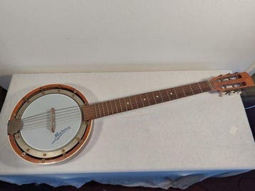 Marma - DDR - - Banjo à six cordes - Allemagne - 1980 (Sans