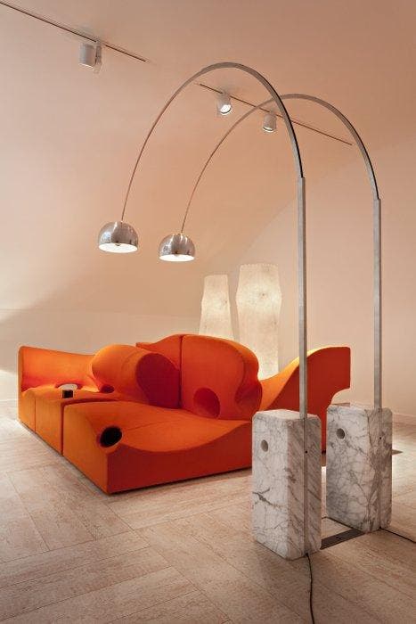 Flos - Achille Castiglioni, Pier Giacomo Castiglioni -, Antiek en Kunst, Antiek | Verlichting