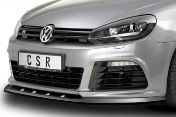 Voorspoiler | Cupspoilerlip voor VW Golf 6 R CSL002-K, Verzenden
