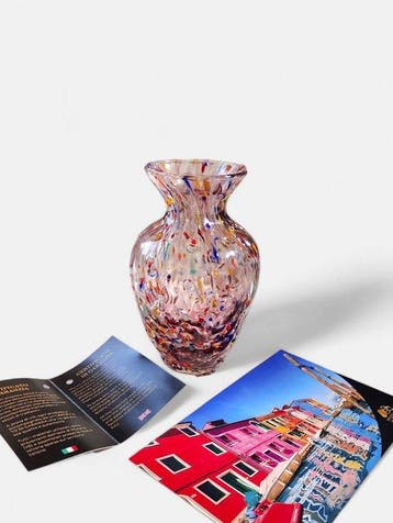 MurArt - Vaas - Glas - Insluitingen Regendecor