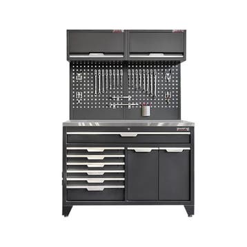 Gereedschapskasten set wandlengte 136 cm. brede 7 laden, Doe-het-zelf en Bouw, Ophalen of Verzenden, Nieuw