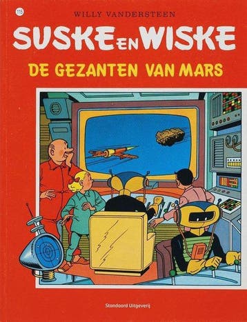 Suske en Wiske no 115: De gezanten van mars - Vandersteen, Boeken, Stripverhalen, Verzenden, Nieuw