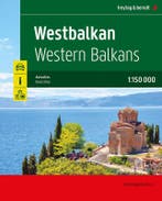 West-Balkan Wegenatlas F&B 9783707922899, Boeken, Verzenden, Nieuw