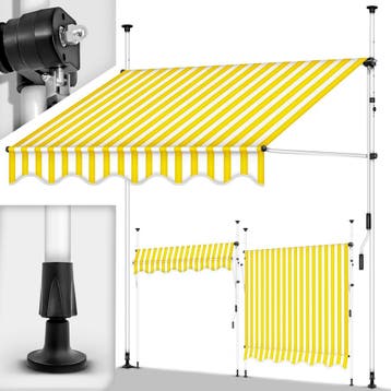 Klemluifel - Balkon luifel - Verticale luifel - 250 cm - Gee, Verzenden, Nieuw