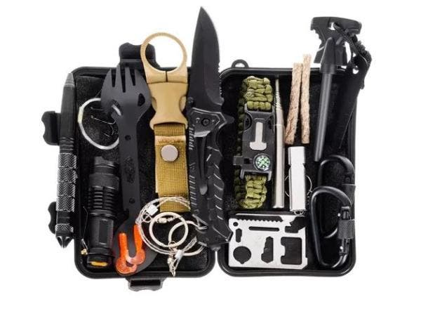 Veiling - Trizand 32in1 survival kit, Caravans en Kamperen, Kampeeraccessoires, Nieuw