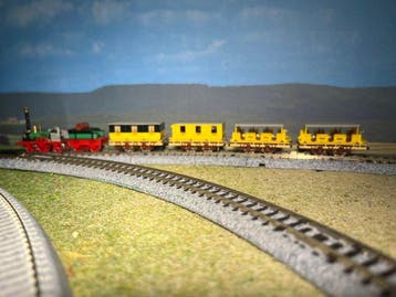 Minitrix N - 51 1010 00 - Modeltrein (1) - Der Adler-set,, Nieuw