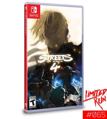 Streets of rage 4 / Limited run games / Switch, Ophalen of Verzenden, Nieuw