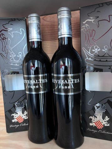 1986 Rivesaltes - Roussillon - 2 Jennies (0.5L), Nieuw