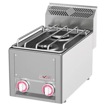 Fornuis | COOKING LINE 600 | Gas | 2 Branders (3+3.6kW) |, Verzenden
