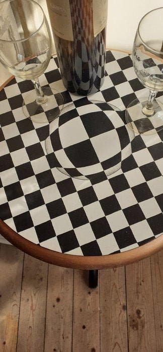 Mac-Kenzie Childstyle. - Table dappoint - Bois, Antiquités & Art, Curiosités & Brocante