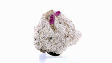 Rode beryl Bixbite - Ruby Violet beweert, Wah