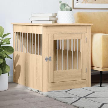 vidaXL Hondenbench 64,5x80x71 cm bewerkt hout sonoma, Verzenden