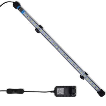 vidaXL LED-aquariumlamp 48 cm wit, Animaux & Accessoires, Poissons | Aquariums & Accessoires, Verzenden