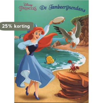 Disnep Princess - De Tamboerijnendans- Voorleesboek, Boeken, Kinderboeken | Kleuters, Verzenden, Zo goed als nieuw, Adam