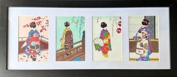 Four seasons with Kimono - Unsodo - Japan