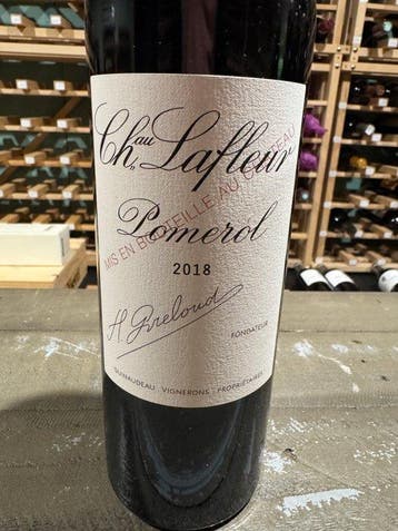 2018 Château Lafleur - Pomerol - 1 Bouteille (0,75 l)